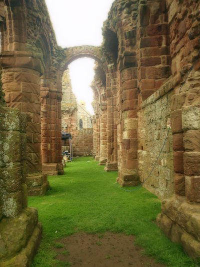 Entering Lindisfarne (2016) by Clarabelle Miray Fields